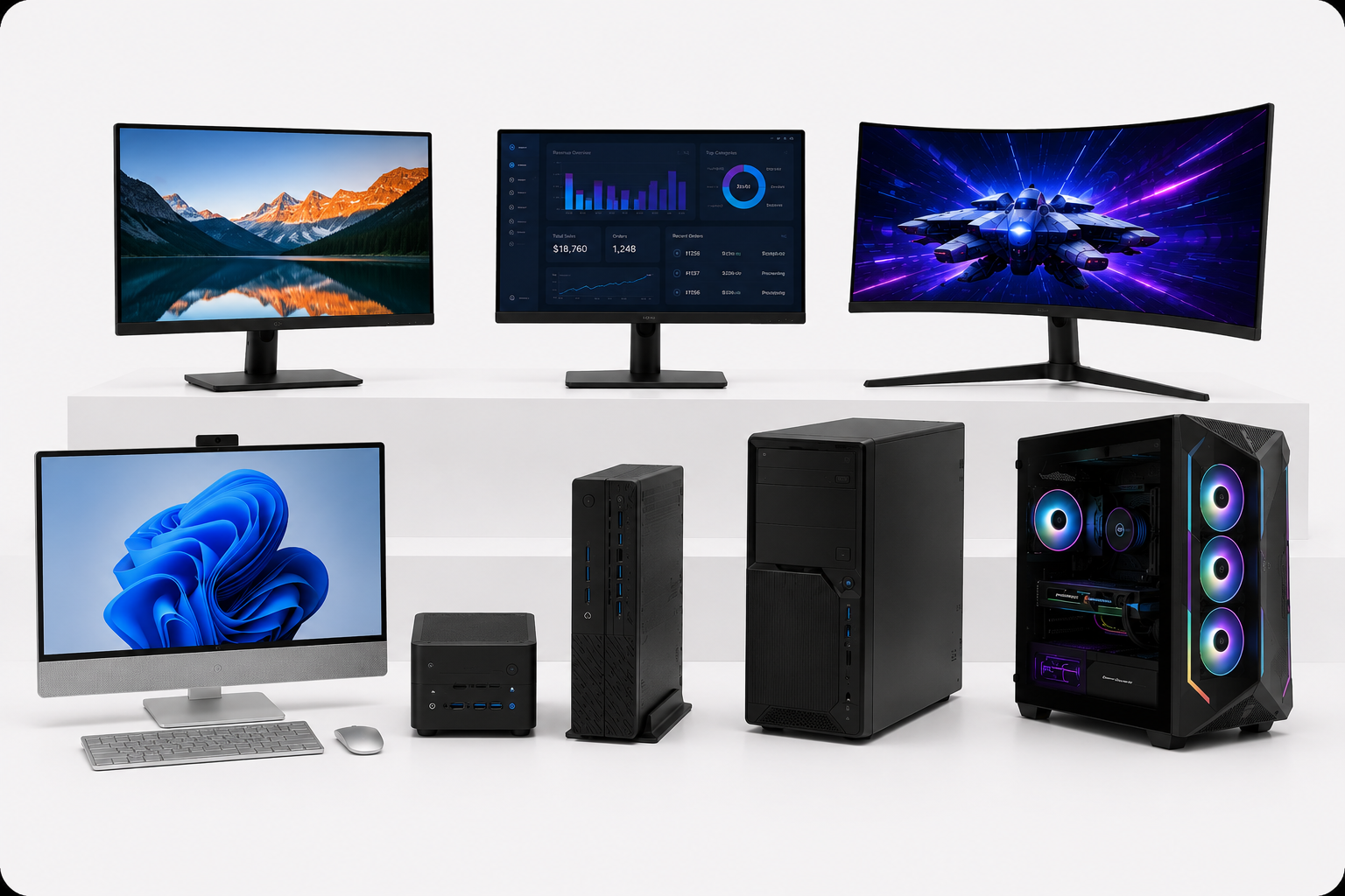 Desktops & Monitors